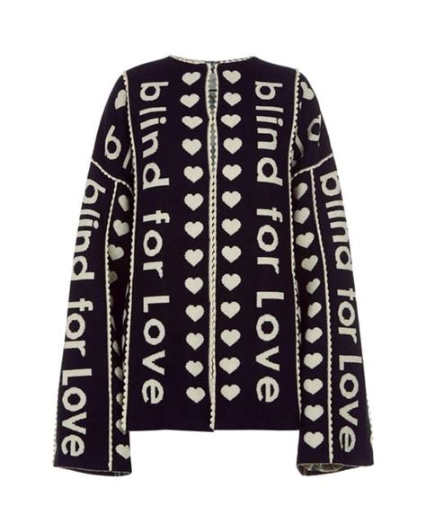 blind for love gucci sweater|Gucci Sweaters & Cardigans for Women .